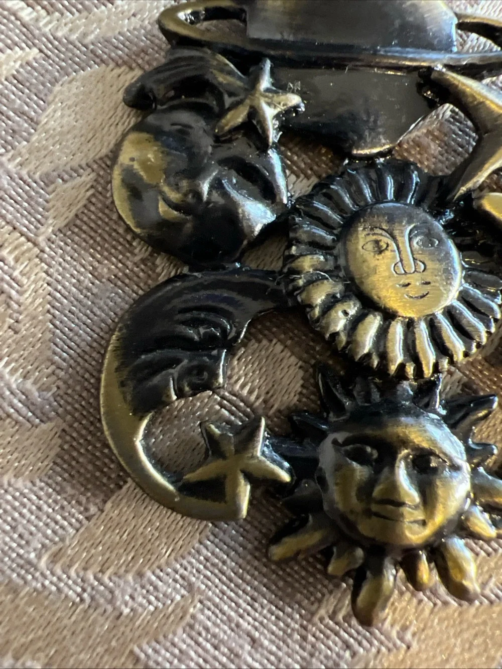 Sun Moon Star Keyring Big Three Astrology Ego Loyalty  Kind